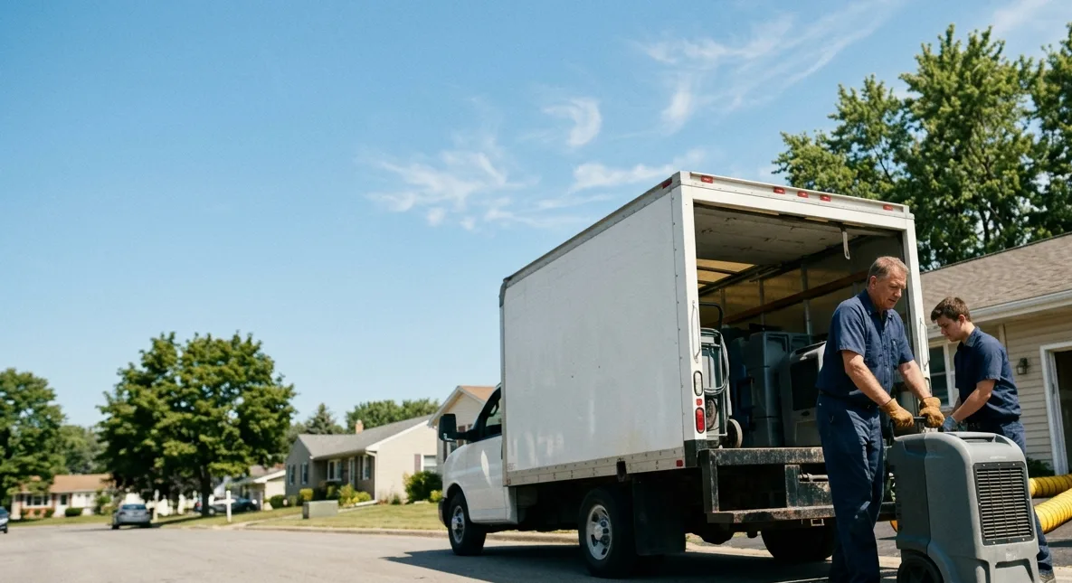 Water Damage Cleanup in Lynnville, IN near me